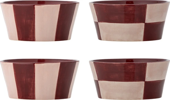 Bloomingville - Floki Bowl - Rose - Stoneware
