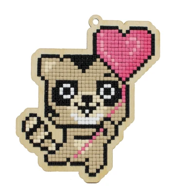 Raccoon in Love WWP398