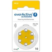 EverActive Ultrasonic elementai klausos aparatams PR70 10, 6 vnt.