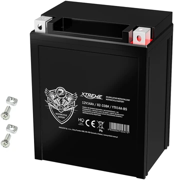 Akumuliatorius motocyklowy 12V 14Ah XTREME prawy+