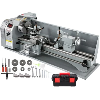 Mini metalo tekinimo staklės, 1100W 220x750 mm