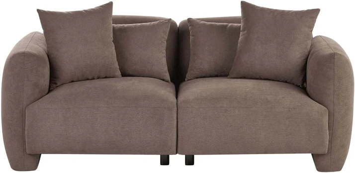Beliani 3 vietų sofa EKENES ruda