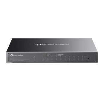 TP-Link Omada 10-Port Gigabit Easy Managed Switch with 8-Port PoE+