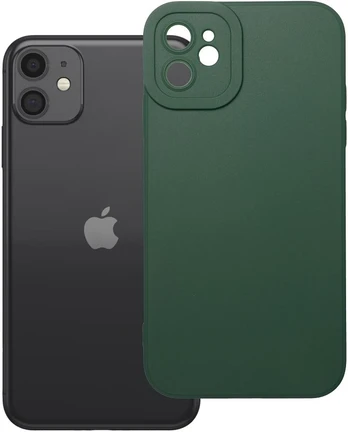 Dėklas Oem Case for iPhone 11 Matt 2.0 dark žalias