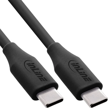 USB laidas InLine USB-C - USB-C 2 m Juodas