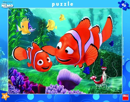 Dėlionė Dino Disney Finding Nemo 32211D, 32 cm x 24 cm, 40 dal.