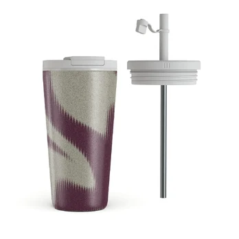 Phantom - Travel Mug, 500 ml / Flap & Straw Set