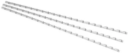 Įrišimo spiralės FOROFIS, 6mm, plastikinės, baltos spalvos