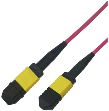 MPO12-MPO12 Optinis kabelis DELTACO, type B, UPC, OM4, 5m / MPO12B-45