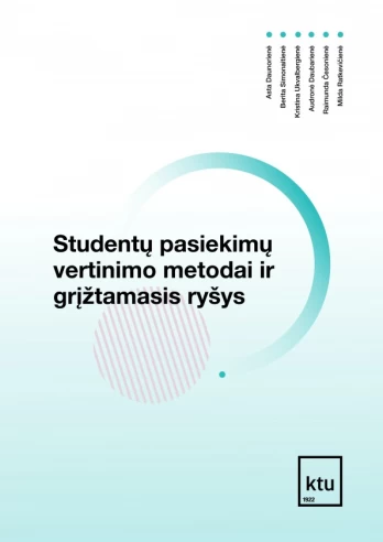 Studentų pasiekimų vertinimo metodai ir grįžtamasis ryšys