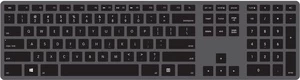 Klaviatūra Matias FK318PCLBB EN, juoda