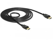 DELOCK Kabelis DP 1.2 -> DP St/St 1.5m juodas 4K 60Hz kaina