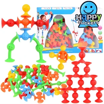 Konstruktorius Happy Suckers, plastikas