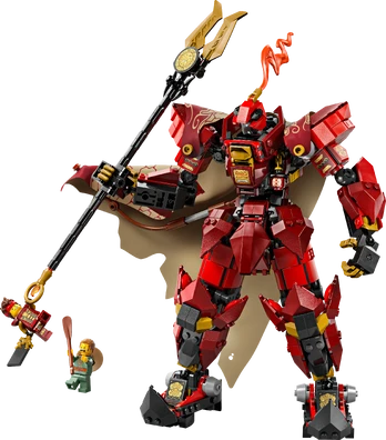 LEGO Ninjago 71846 Ugnies riteris-robotas