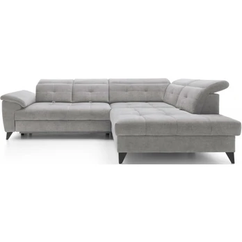Kampinė sofa Inferne, pilka