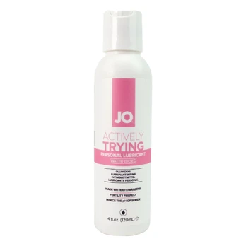 System Jo Actively Trying vandens pagrindo lubrikantas, 120 ml