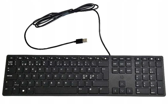 Klaviatūra HP Wired 320K Keyboard Nordic