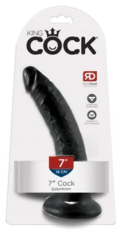 Dildo KING COCK 7 17,8 cm kaina