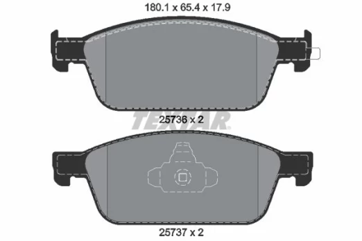 TEXTAR 2573601 Brake pad set
