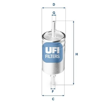 Kuro filtras UFI 31.941.00