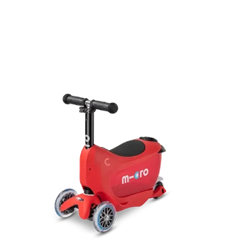 Paspirtukas Micro Mini2go Deluxe Red