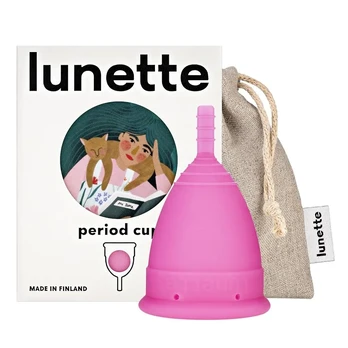 LUNETTE_Menstruacinė taurelė 46 mm, rožinė
