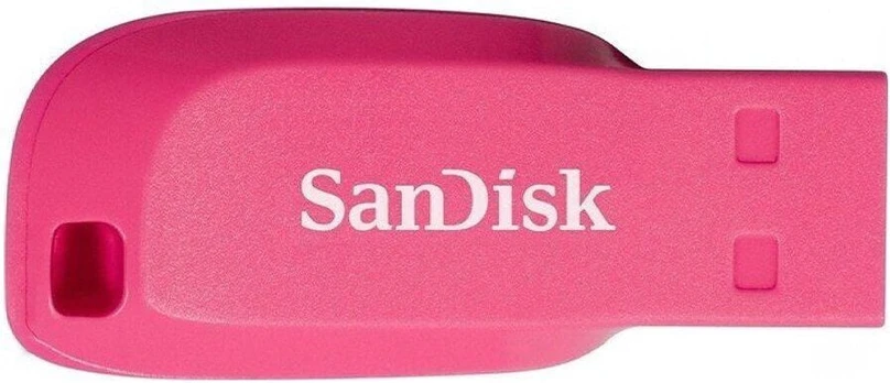 USB raktas SANDISK Cruzer Blade 16GB Electric Pink
