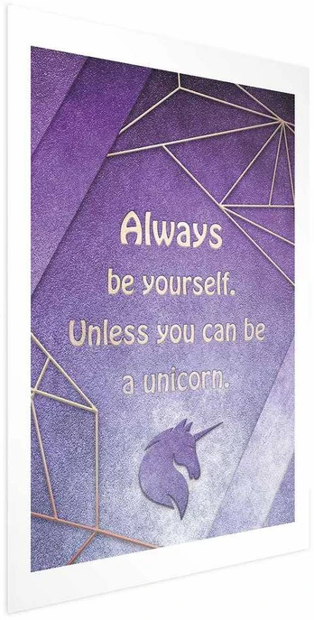 Artgeist Plakatas - Be Yourself