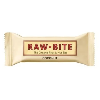 Ekologiškas batonėlis su kokosu RAW BITE, 50 g