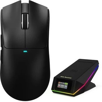 ATTACK SHARK X11 Pro V2 Wireless Belaidė Žaidimų Pelė | Juodas