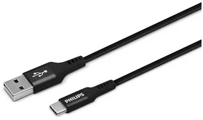 Philips USB kabelis 2 meter USB-A til USB-C