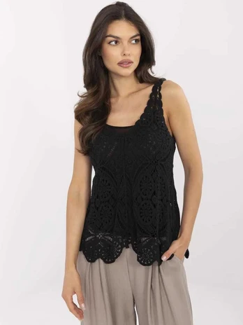 Italy Moda Bluzka-MI-BZ-9006.75-juoda
