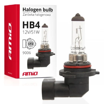 AMiO Halogeno kolba HB4 12V 51W 9006