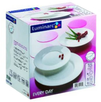 Luminarc Every Day valgomojo servizo rinkinys, 18 dalių