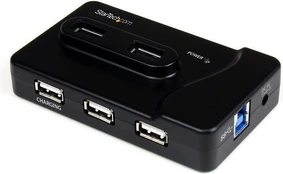 StarTech 6 PORT USB 3/USB 2.0 COMBO HUB/. kaina
