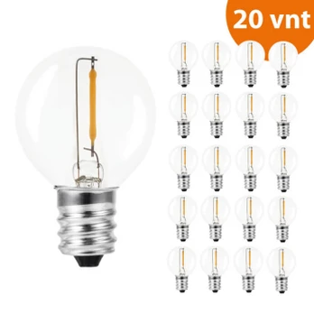 Led lemputė 1 W E12 (G40) PERL, ELEGANCE modeliams (20 vnt)
