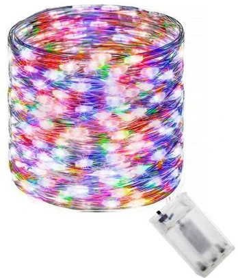 Girlianda 100 LED MicroLED "Smart", spalvota