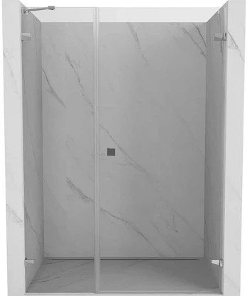 Dušo durys Mexen Lunar-B, dešinė, 120 cm, transparent/chrome