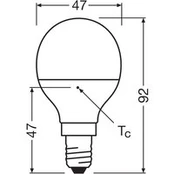 OSRAM LED Relax/Active/Sleep lašeliai E14 4,9W matiniai 827/840