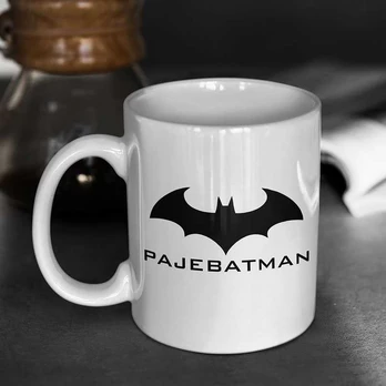 Puodelis "Pajebatman"