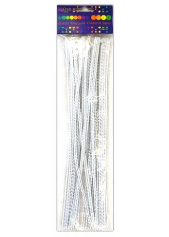 Dekor vielutės BALTOS 30cm 25vnt