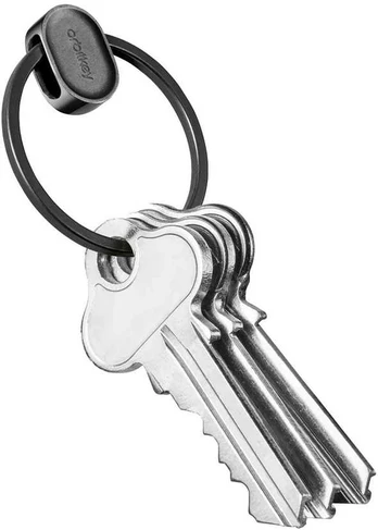 Pierścień do kluczy Orbitkey Ring v2 - juodas-universalus