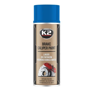 Stabdžių apkabos dažai, K2, Caliper, 400 ml., mėlyni
