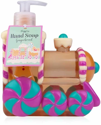 Accentra 500ml hand soap GINGERBREAD TRAIN in dispenser