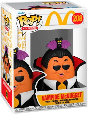Funko POP figure McDonalds Nugget Buddies Vamp