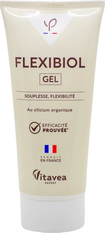 VITAVEA Flexibiol Gel masažo želė su organiniu siliciu, 100 ml
