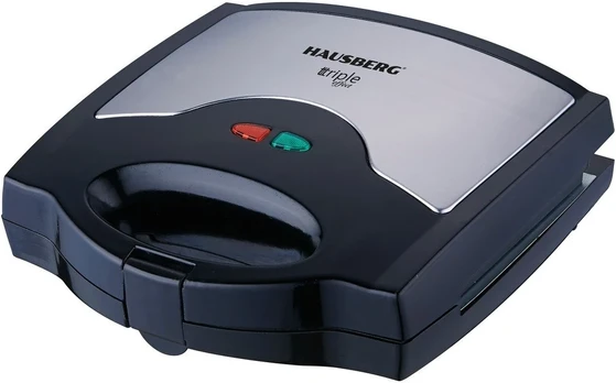 3-in-1 sumuštinių keptuvė Hausberg HB-3514IN, 700-800W