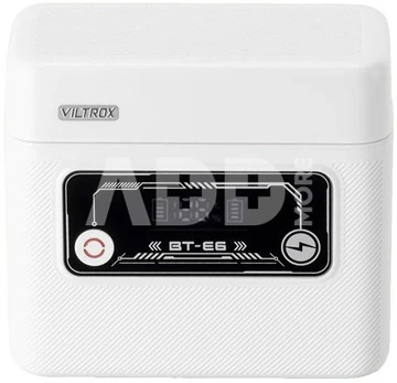 Viltrox Camera Battery Charging Case Power Bank for Canon LP E6