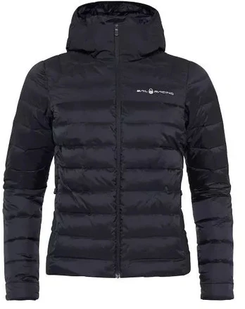 SAIL RACING W Purškiklis Down Hood Jacket - Juoda