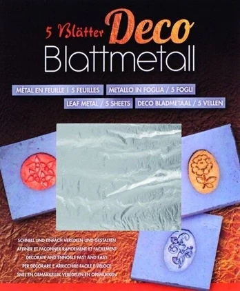 Metalinė folija Sidabras, 5 lakštai